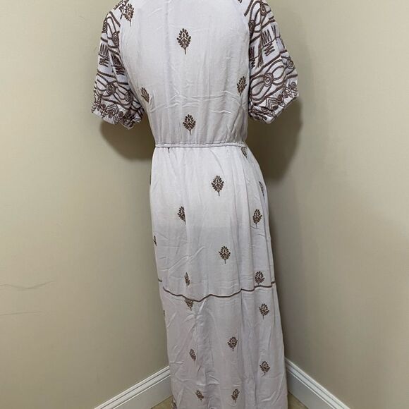 New Free people Riley Embroidered Maxi Dress size S
Light purple gray $188 - Picture 7 of 11
